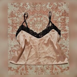 Lace Trimmed Sleep Top